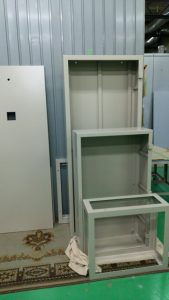 粉体塗装　屋内用ボックス