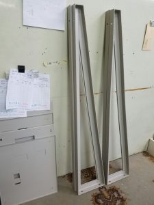 粉体塗装　架台