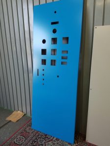 焼付塗装　扉　ツートン