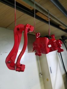 耐熱塗料　ブレーキ　赤